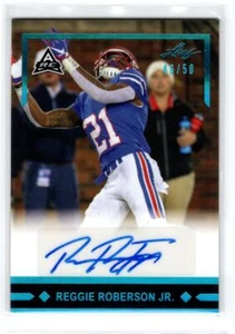 2021 Leaf Memories '91 AUTO Platinum #GLRRR1 Reggie Roberson Jr. /50 - Picture 1 of 1