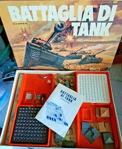 GIOCO IN SCATOLA battaglia tank eg  M NO VINTAGE 80 RISIKO fortress axis shogun  - Picture 1 of 5