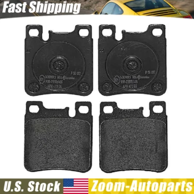 Juego de pastillas de freno traseras bajas metálicas Brembo para Mercedes-Benz W140 W202 W210 W220 Foto 1 de 3