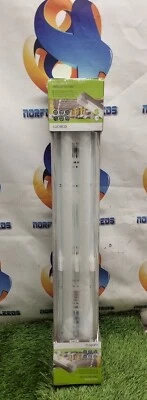 LED FLUORESCENT LIGHT BATTEN 2ft IP65 WATERPROOF TUBE  DOUBLE Cool White Twin M - Image 1 of 4