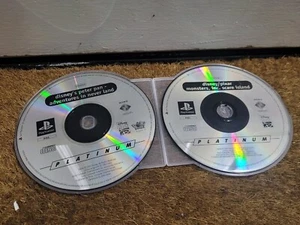 Disneys Peter Pan Pixar Monsters Inc Scare Island PS1 Playstation 1 - Picture 1 of 1