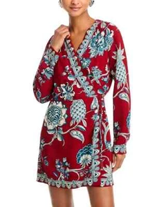 NWT Farm Rio Tropical Landing Mini Wrap Dress -L M XL XS - Picture 1 of 7