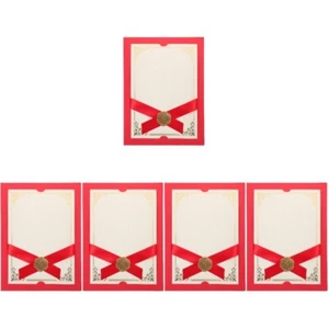 5 Stück Zertifikathülle, Zertifikat-Schutzhülle, Zertifikat-Papierhülle, - Bild 1 von 12