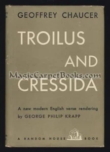 1932 Chaucer TROILUS & CRESSIDA Criseyde POETRY 14th C Lit ROMANCE Siege of Troy - Picture 1 of 1