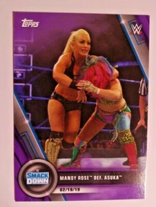 2020 TOPPS WWE WOMEN'S DIVISION PURPLE PARALLEL #13 56/99 - Picture 1 of 2