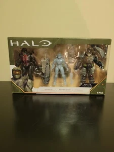 HALO Infinite TOVARAS, Active Camo MASTER CHIEF, HYPERIUS Figure 3 Pack / NEW - Picture 1 of 12