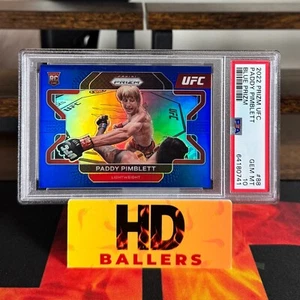 Paddy Pimblett | 2022 Prizm UFC Blue Prizm 085/199 (RC) #88 PSA 10 GEM MINT - Picture 1 of 2