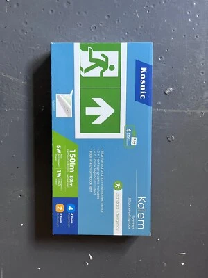 Kosnic Kalem LED Emergency Exit Sign