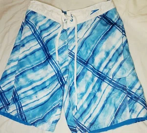 Speedo | Bañador azul y blanco | Talla mediana para hombre - Imagen 1 de 9