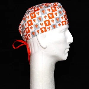 University of Texas Long Horn on Multi-Color All Over Theme Scrub Hat - Picture 1 of 1