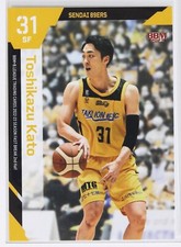 Toshikazu Kato (SENDAI 89ERS)- 2023 B.LEAGUE Basketball Trading Card 2nd Half