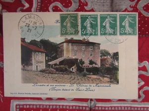 cpa 07 lamastre chateau de maisonseul - Bild 1 von 1