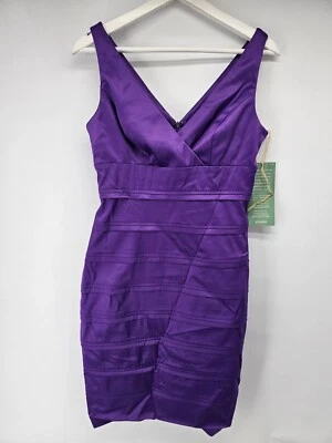 Womens American Living Purple Dress Size 6 - Image 1 of 4