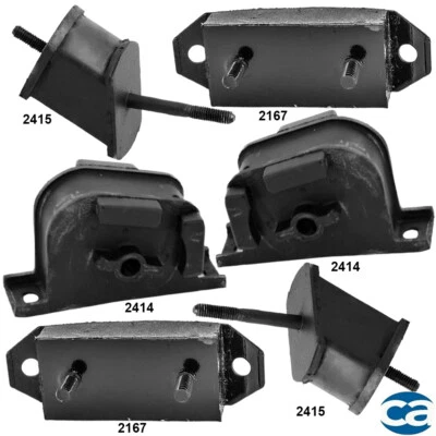 Engine Motor Mounts & Trans. Mount 6Pcs Set for Volkswagen Combi, Panel - Image 1 of 4