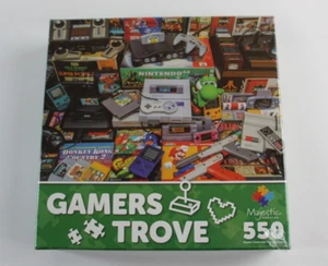 Rompecabezas Videojuegos Gamers Trove Vintage 550 Piezas Majestuoso 13X16 - Imagen 1 de 3