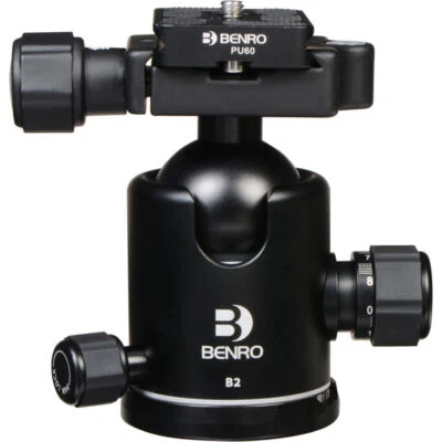BENRO B2 Tripod head Professional Aluminum Dual Action Ball Head For Camera - Image 1 of 4