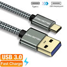 Braided Samsung Note10 Plus S9 Usb-C Typec Cable Fast Charging Sync Charger Cord