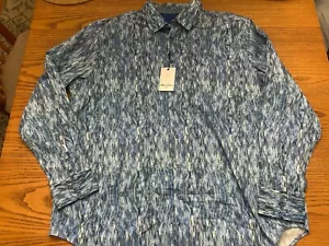 NWT $155 ROBERT GRAHAM MONZA L/S BUTTON DOWN STRETCH SHIRT BIG & TALL SIZE 2XLT - Picture 1 of 5