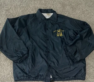 Vintage Auburn Sportswear Button Up Jacket Adult large CLARK Forklifts - Picture 1 of 6