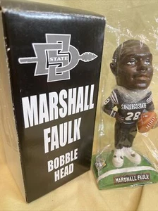 NEU SD STATE MARSHALL FAULK BOBBLEHEAD IN BOX - Bild 1 von 4