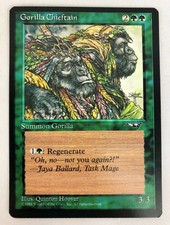 MTG Magic The Gathering Alliances Gorilla Chieftain (2 Gorillas) NM+