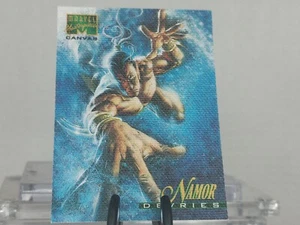 1995 Marvel Masterpieces Series IV Namor Canvas Card #14 of 22 - Picture 1 of 8