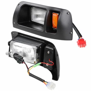 Club Car DS Golf Cart Headlight and LED Halogen Light Kit For DS 1993-UP Model - Picture 1 of 7