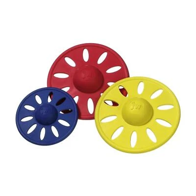 KARLIE Frisbee BOOMER VOLLGUMMI Vanille-Aroma mit Squeeker 20cm - Bild 1 von 3