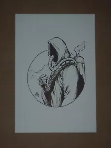 Sleep Dopesmoker Weedian Arik Roper original art drawing not a print - Picture 1 of 3