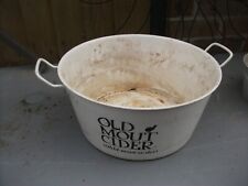 Old Mout Cider ~ Ice Bucket / Cooler ~ Was used as a Plant Pot / Planter~ Pub