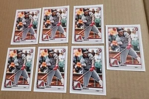 Lot Of 7 Ketel Marte #2 Base Paper 2020 Bowman Baseball Card NM-MT - Picture 1 of 4