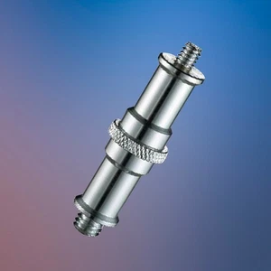 1/4" & 3/8" Male Screw Convert Adapter Spigot Stud for Tripod Flash Light Stand - Picture 1 of 4