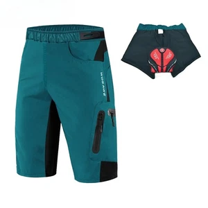 Pantalones Cortos de Ciclismo de Verano para Hombres Pantalones Cortos de Bicicleta de Montaña Transpirables Nuevos - Imagen 1 de 22