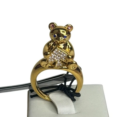 Anillo de oso de peluche Kate Spade Oh What Fun Spade talla 8 Foto 1 de 4