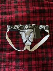 BREEDWELL Men’s Camo Jockstrap White - Picture 1 of 1
