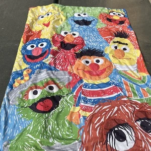 Vintage Sesame Street Bert & Ernie Elmo Big Bird Children's Comforter 50” X 40” - Picture 1 of 17