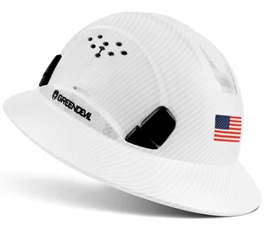 Full Brim Hard Hat Vented Construction Safety Helmet OSHA Approved Cascos De ... - Picture 1 of 6