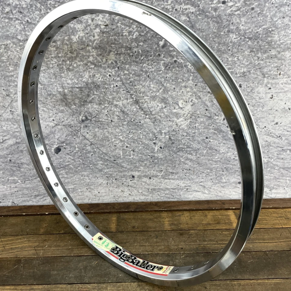 Llanta BMX Sun Ringle Big Baller 20 pulgadas 36H aleación plateada ojales estilo libre de colección Foto 1 de 4