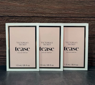 Victoria’s Secret Tease EDP muestra 0,05 oz/1,5 ml paquete lote de 3 Foto 1 de 4