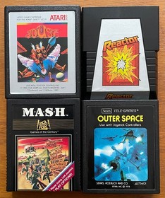 Atari 2600 7800 2600+ 7800+ Joust - Reactor - 2 More