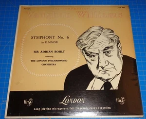 Sir Adrian Boult VAUGHAN WILLIAMS Symphony No.6 - London CM 9096 SEALED - Picture 1 of 2