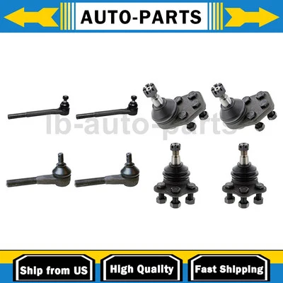 Extremos de varilla de amarre delanteros y rótula Mevotech 8 piezas para Dodge Ram 1500 2000-2001 tracción trasera Foto 1 de 4