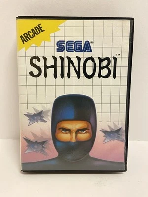 Shinobi for Sega Master System. Case, Game (Tested) - Image 1 of 4