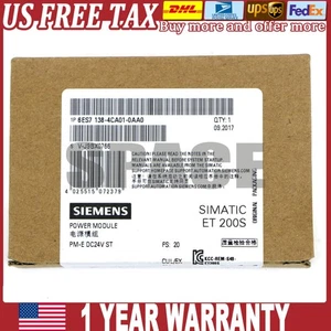 New Siemens 6ES7 138-4CA01-0AA0 6ES7138-4CA01-0AA0 power modules US FREE TAX - Picture 1 of 3