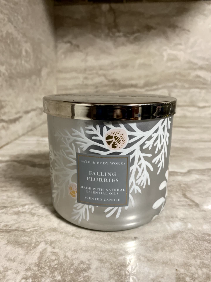 Vela de 3 mechas Bath & Body Works NUEVA White Barn 14,5 OZ tú eliges Foto 1 de 1