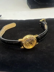 Vintage Ladies Fossil Skeleton Watch SK-4921 Stepped Fancy Bezel Breaded Band - Picture 1 of 4