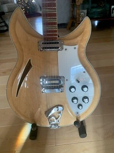 1992 Rickenbacher Guitar 381-V69 12 String Maple Glo - Picture 1 of 9