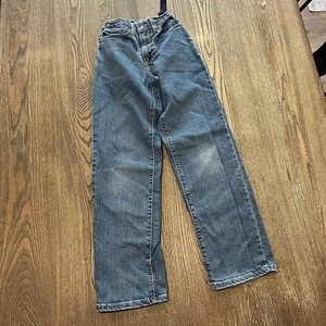 Sonoma Boys Youth Straight Jeans Mid Rise Adjustable Waist Medium Wash Size 12S - Picture 1 of 12