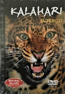 Natural Killers Predators Close-Up: KALAHARI Supercat DVD + BOOK 10 BRAND NEW R0 - Picture 1 of 2
