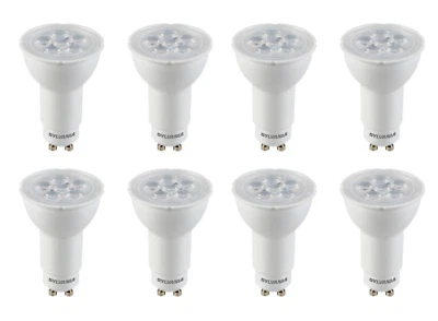 Sylvania Long Neck LED Light Bulbs GU10 0026585 RefLED ES50L Long Barrel 8 pack - Image 1 of 4